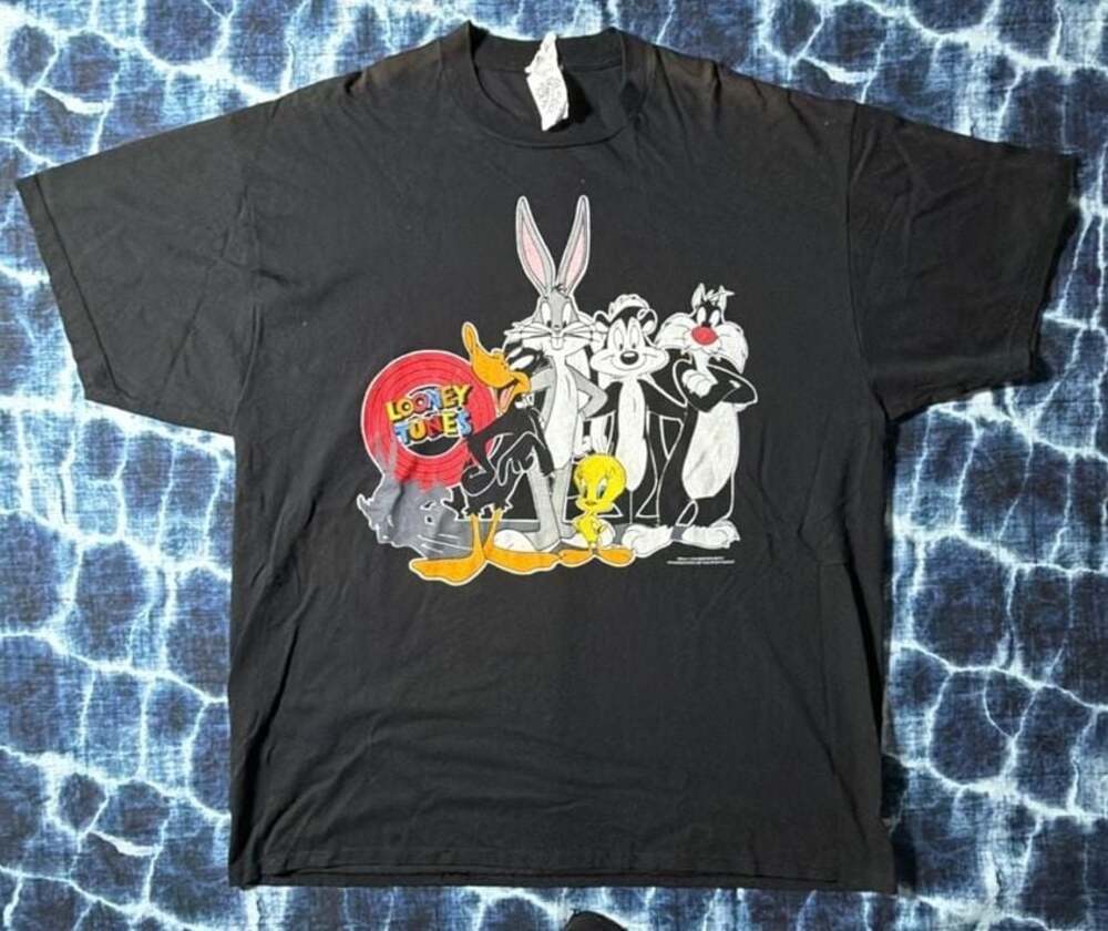 Vintage 1993 Looney Tunes Sun Sportswear Graphic T-Shirt